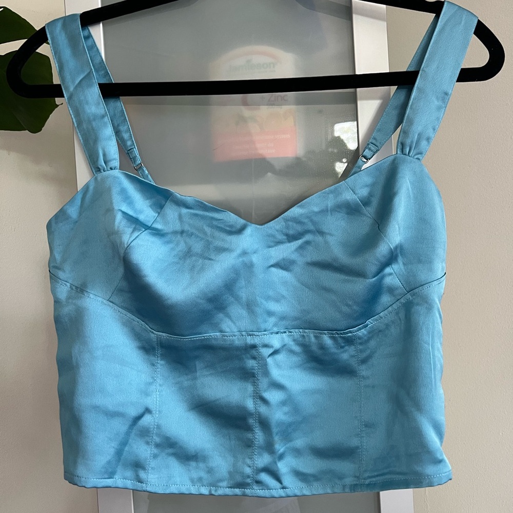 Satin top